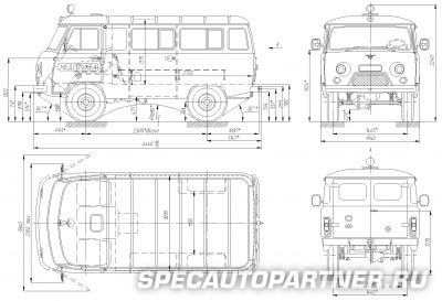 УАЗ-39625 грузопассажирский фургон-микроавтобус