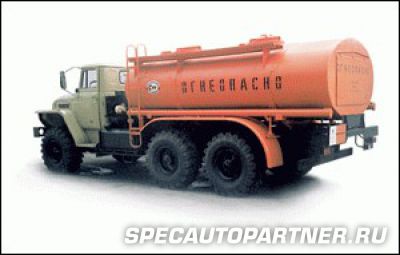 АМЗ-7 автомаслозаправщик на шасси Урал 5557-40