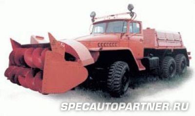 КО-605 снегоочиститель шнекороторный на шасси Урал 43203