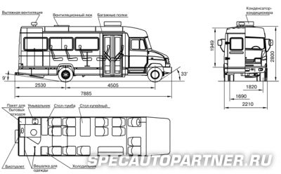 ЗИЛ 325000-12 автобус капотный Бычок