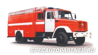 АЦ-40 пожарная автоцистерна на шасси ЗИЛ 433104