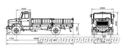 ЗИЛ 433180 бортовой 4х2