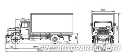 ЗИЛ 478112 фургон с термокузовом на шасси ЗИЛ-433362