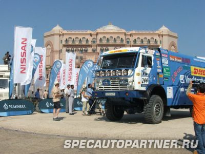 Экипаж команды КАМАЗ-Мастер выиграл ралли по ОАЭ в зачете грузовых автомобилей Экипаж команды КАМАЗ-Мастер выиграл ралли по ОАЭ в зачете грузовых автомобилей