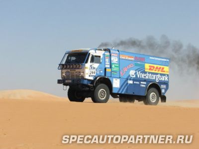 Экипаж команды КАМАЗ-Мастер выиграл ралли по ОАЭ в зачете грузовых автомобилей Экипаж команды КАМАЗ-Мастер выиграл ралли по ОАЭ в зачете грузовых автомобилей