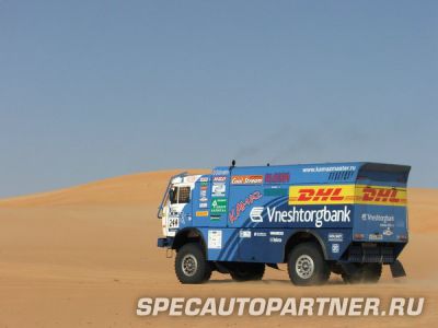 Экипаж команды КАМАЗ-Мастер выиграл ралли по ОАЭ в зачете грузовых автомобилей Экипаж команды КАМАЗ-Мастер выиграл ралли по ОАЭ в зачете грузовых автомобилей