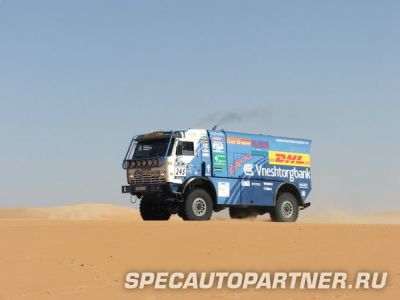 Экипаж команды КАМАЗ-Мастер выиграл ралли по ОАЭ в зачете грузовых автомобилей Экипаж команды КАМАЗ-Мастер выиграл ралли по ОАЭ в зачете грузовых автомобилей