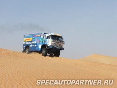 Экипаж команды КАМАЗ-Мастер выиграл ралли по ОАЭ в зачете грузовых автомобилей