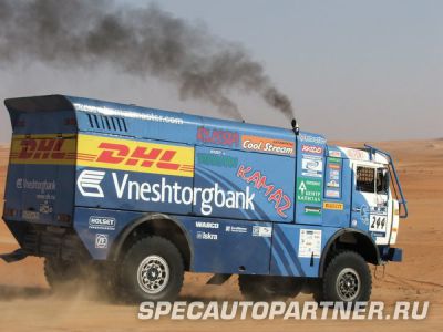 Экипаж команды КАМАЗ-Мастер выиграл ралли по ОАЭ в зачете грузовых автомобилей