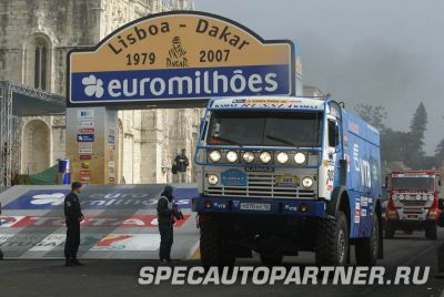 КАМАЗ занял второе место на Дакар-2007 КАМАЗ занял второе место на Дакар-2007