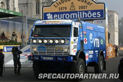 КАМАЗ занял второе место на Дакар-2007 КАМАЗ занял второе место на Дакар-2007