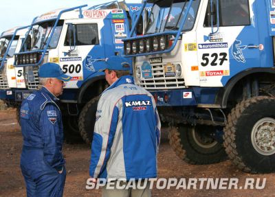 КАМАЗ занял второе место на Дакар-2007 КАМАЗ занял второе место на Дакар-2007