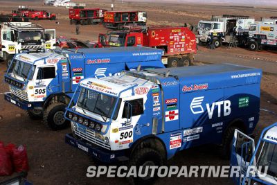 КАМАЗ занял второе место на Дакар-2007 КАМАЗ занял второе место на Дакар-2007