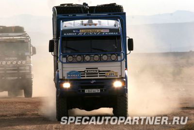 КАМАЗ занял второе место на Дакар-2007 КАМАЗ занял второе место на Дакар-2007