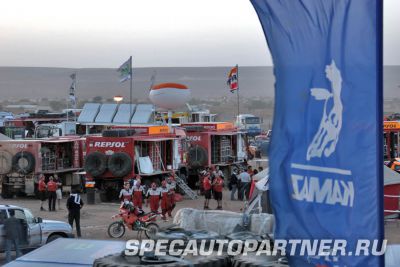 КАМАЗ занял второе место на Дакар-2007 КАМАЗ занял второе место на Дакар-2007