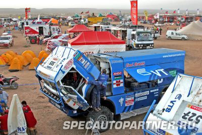 КАМАЗ занял второе место на Дакар-2007 КАМАЗ занял второе место на Дакар-2007