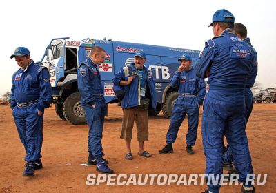 КАМАЗ занял второе место на Дакар-2007 КАМАЗ занял второе место на Дакар-2007