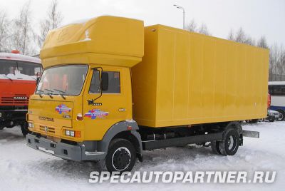 КАМАЗ-4308 со спальником